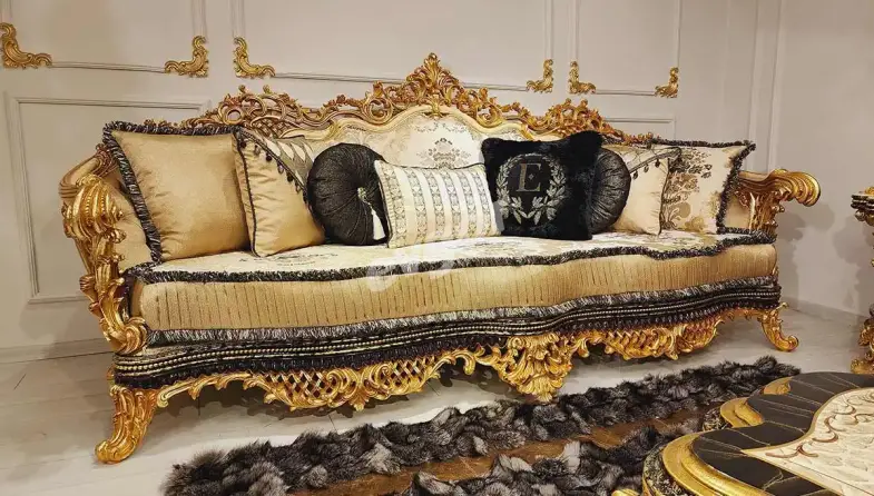 Nazende Klasik Üçlü Koltuk - 1