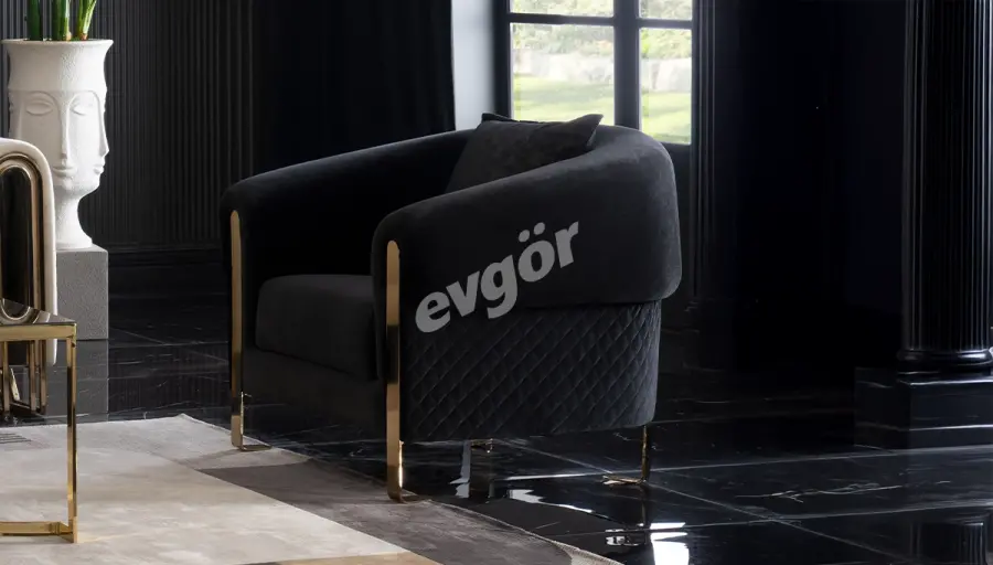 Nova Siyah Lüks Berjer - 1