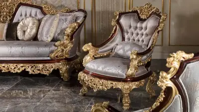 Osmanlı Klasik Koltuk Takımı - 5