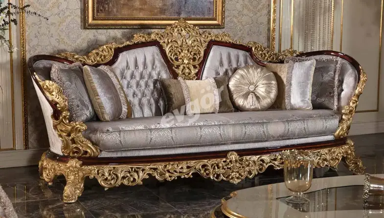 Osmanlı Klasik Üçlü Koltuk - 1