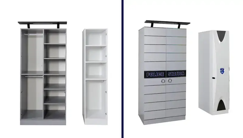 Polis İki Kapılı Dolap
