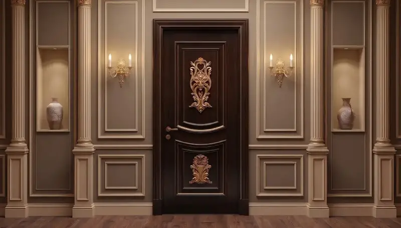 Porte Décorative Classique Divan - 3