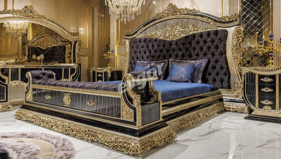 Prenses Mavi Klasik Karyola