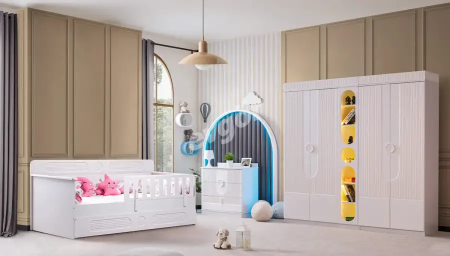 Ravi Chambre D'enfants Blanche - 1