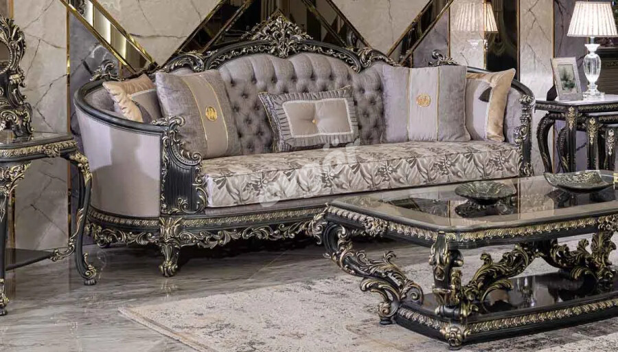 Reyana Klasik Üçlü Koltuk