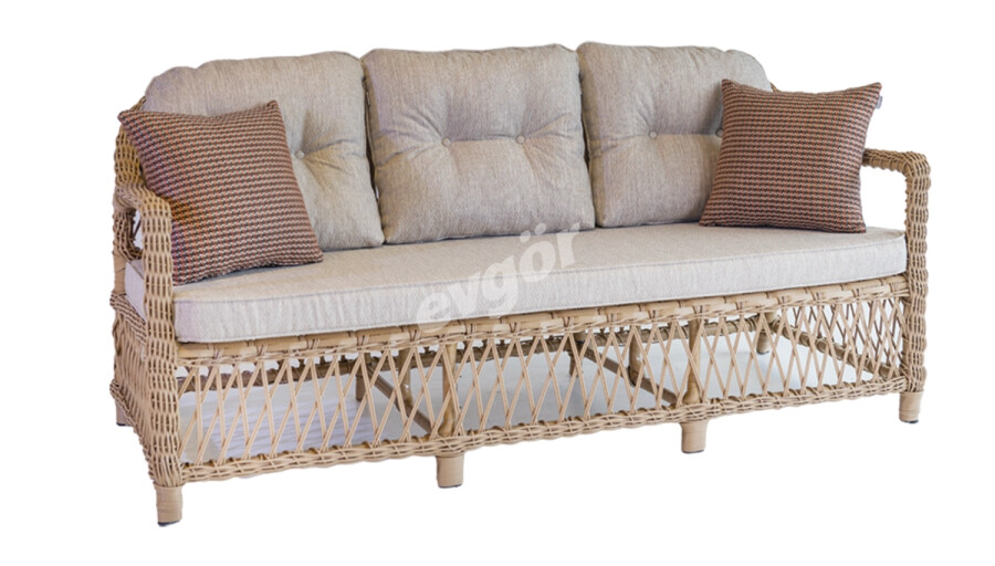 Rivoli Rattan Üçlü