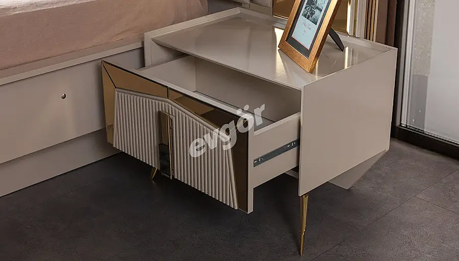 Table de Chevet Luxe Rovena - 1