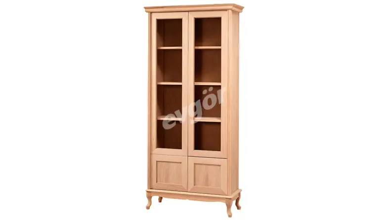 Royez Dresser Wooden Bookshelf - 1