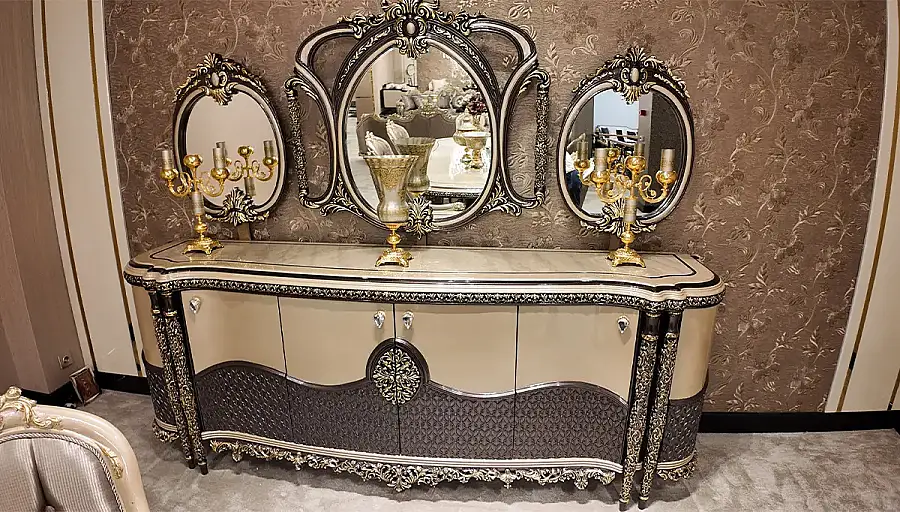 Rumeli Console d'avant-garde - miroir - 1