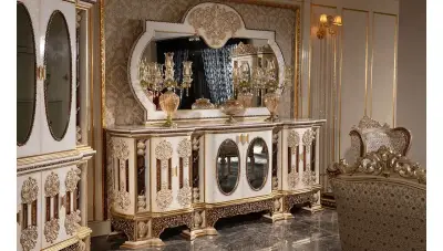 Şahmaran Krem Klasik Konsol - 2