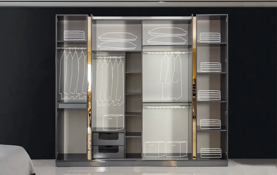 Saltena Chambre à coucher en métal - 5