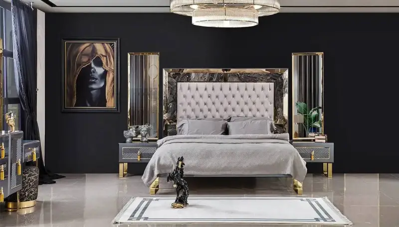 Saltena Chambre à coucher en métal - 2