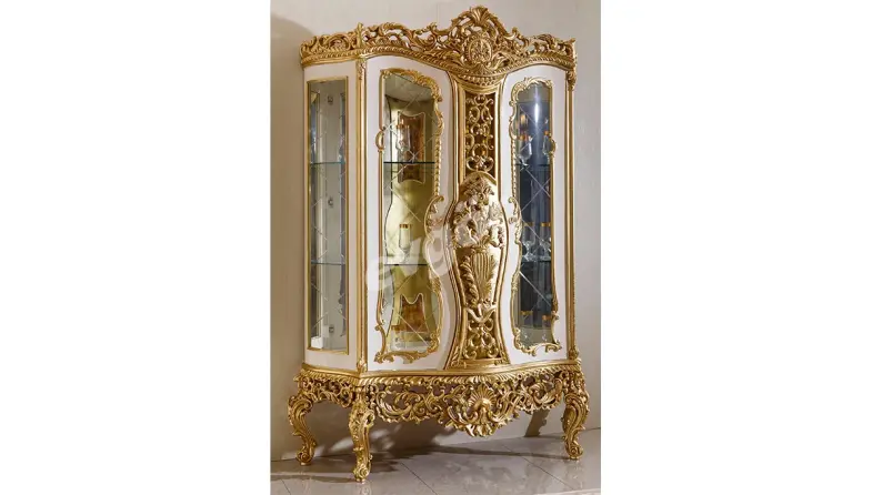 Şehrazat Lake Carved Salle à manger classique - 6