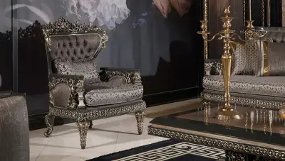 Selçuklu Klasik Koltuk Takımı - 7