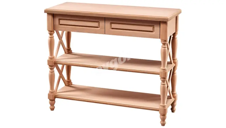 Silas Çarpı Tornalı Katlı Dresuar - 1