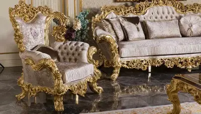 Süleyman Şah Klasik Koltuk Takımı - 5