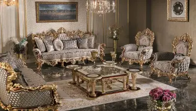 Sultan Klasik Koltuk Takımı - 1