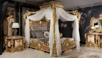 Sultan Krem Klasik Karyola