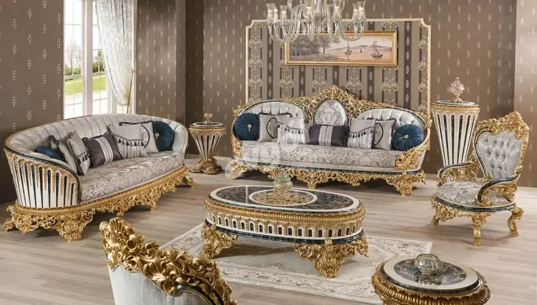 Tandiya Ensemble de canapé classique - 1