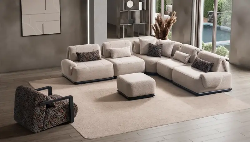 Teddy Modern Köşe Takımı - 1