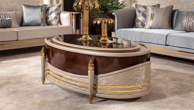 Valeria Ceviz Koltuk Takımı - 8