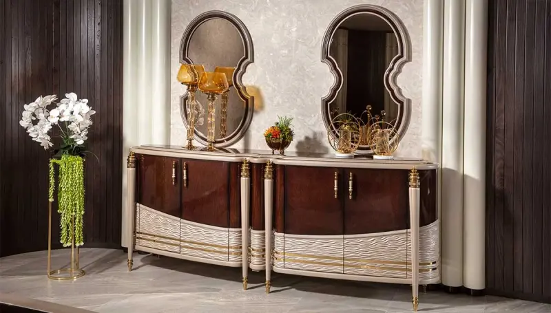 Valeria Ceviz Yemek Odası - 4