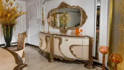 Tuğra Klasik Konsol + Ayna 