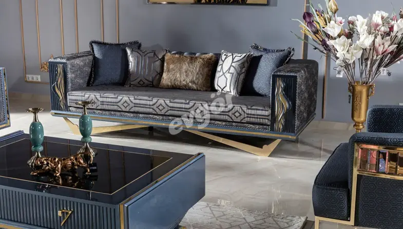 Valentin Ensemble de canapé en métal - 3