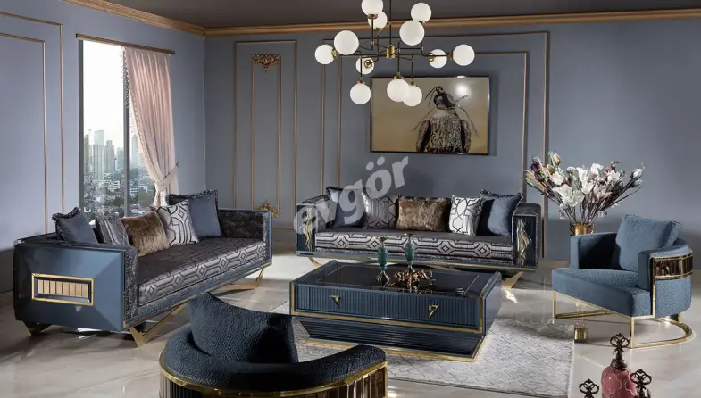 Valentin Ensemble de canapé en métal - 1