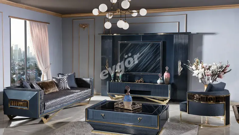 Valentin Ensemble de canapé en métal - 2