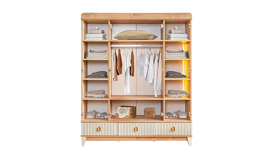 Chambre Enfant en Chêne Vanille - 4