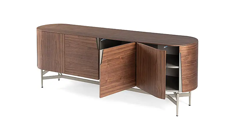 Console Moderne en Noyer Varena - 3