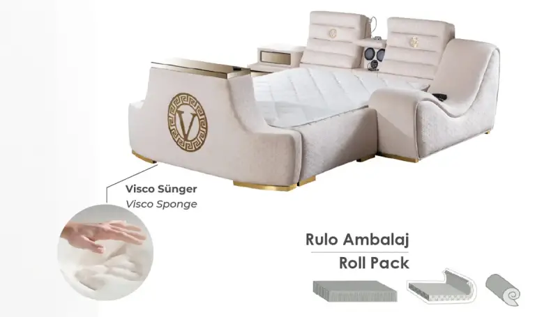 Velora Televizyonlu Akıllı Yatak - 8