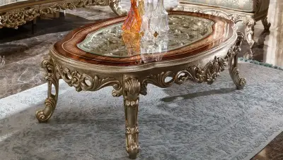 Yakut Bordo Klasik Koltuk Takımı - 4