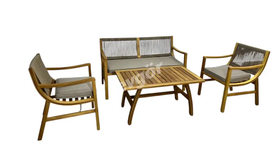 Yalin Ensemble de table de jardin - 1