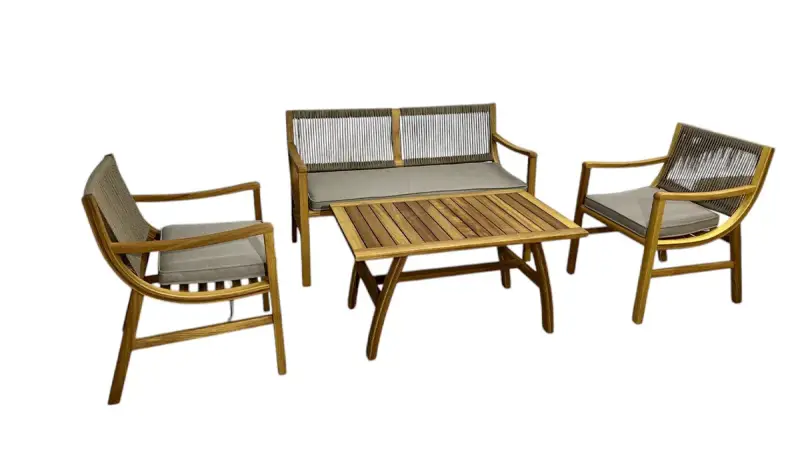 Yalin Ensemble de table de jardin - 2