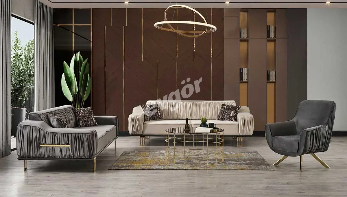 Grandis Modern Sofa Set