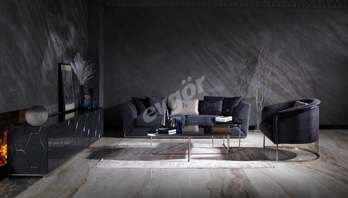 Grassa Metal Sofa Set