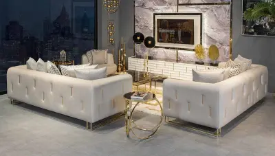 Graves Luxury Sofa Set - Thumbnail