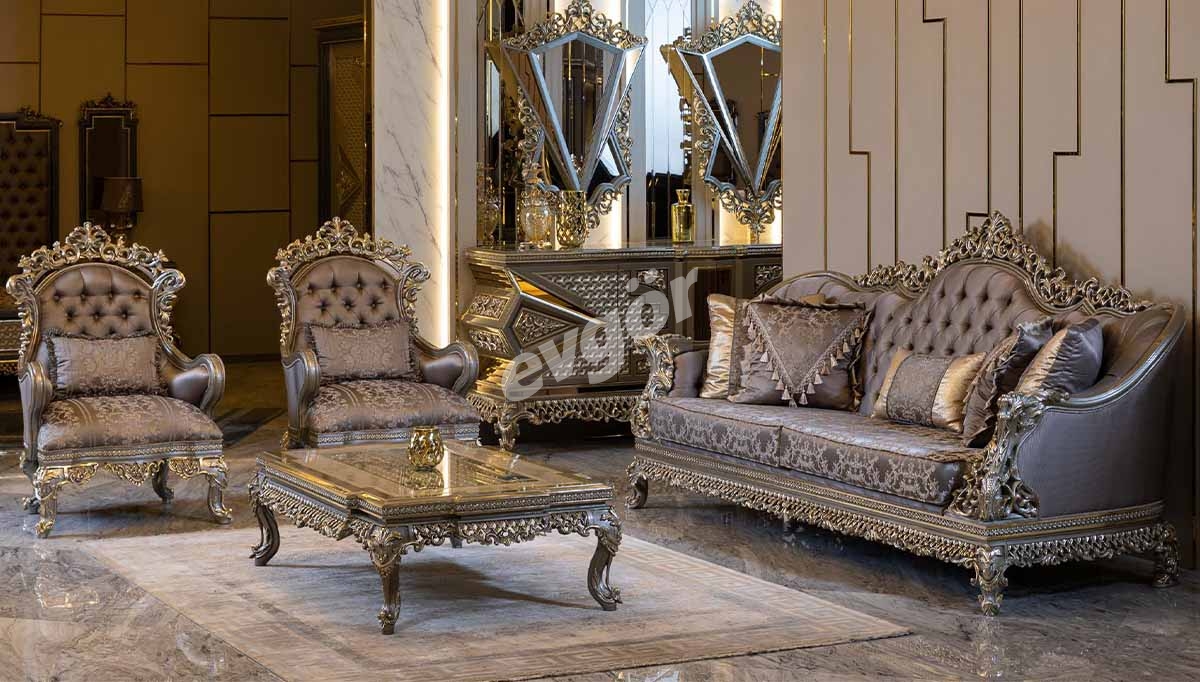 Halenas Luxury Sofa Set - Thumbnail