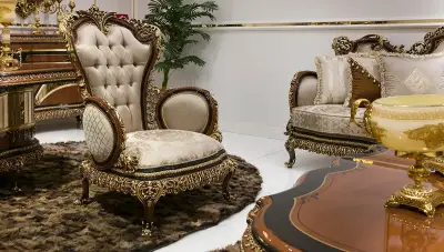 Harzemşah Klasik Salon Takımı (Hemen Teslim ) - 3