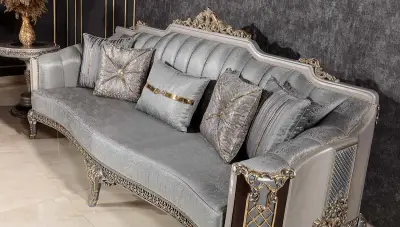 Haydarpasa Classic Sofa Set - Thumbnail