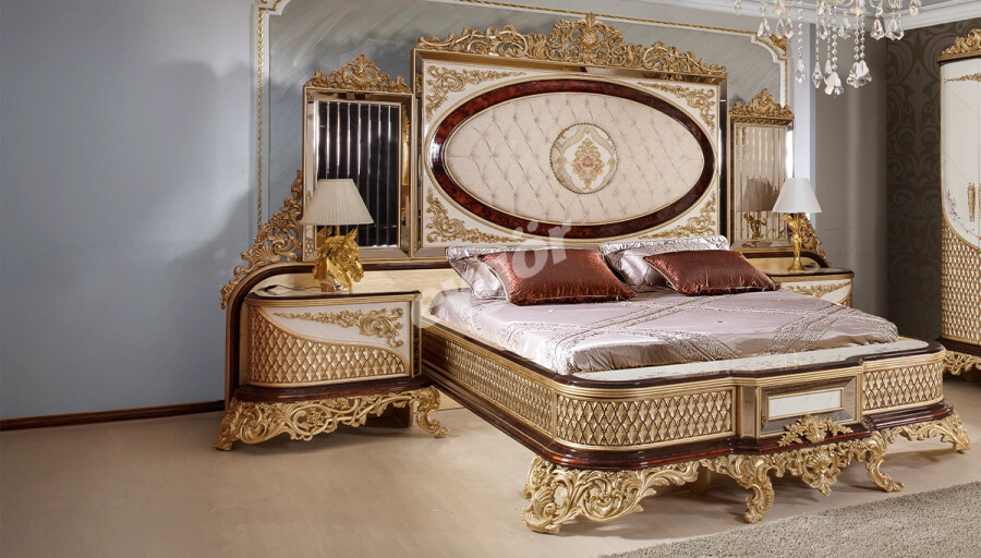 Hazar Klasik Karyola ve Komodin