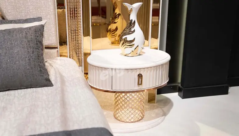 Helena Lüks Komodin + Aynalı Pano - 1