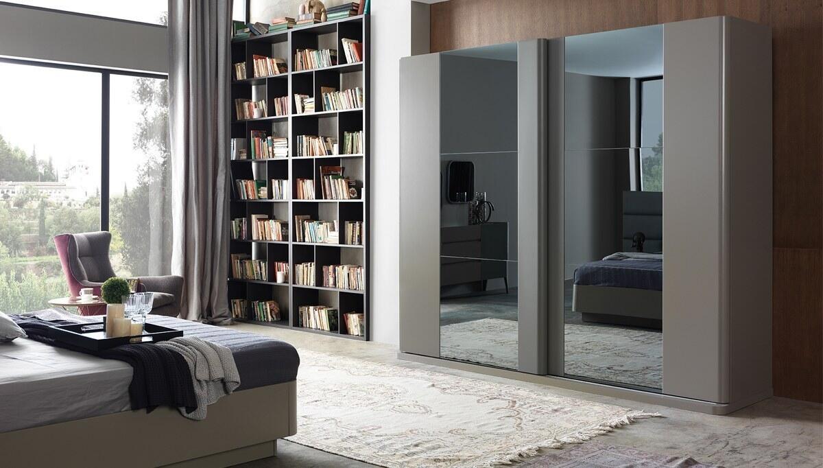 Hidiv Antrasit Modern Yatak Odası - 4