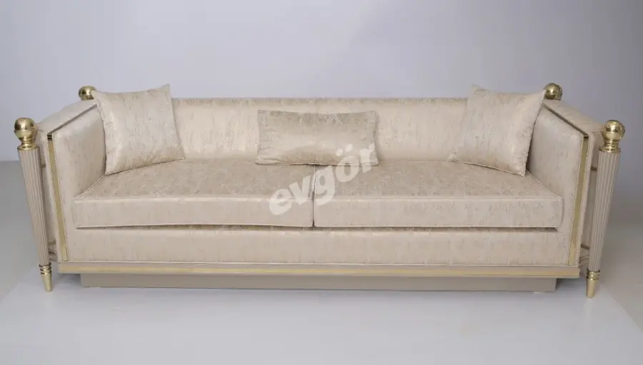 Hilal Lüks Üçlü Koltuk - 1