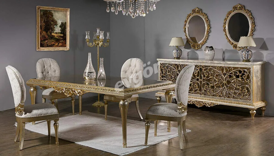 Hümayun Krem Avangarde Yemek Odası