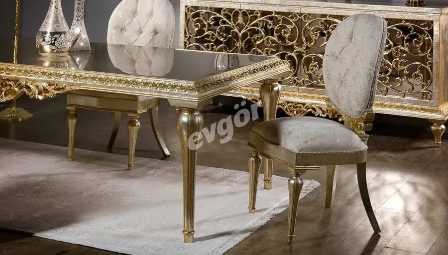 Hümayun Krem Avangarde Yemek Odası - 2