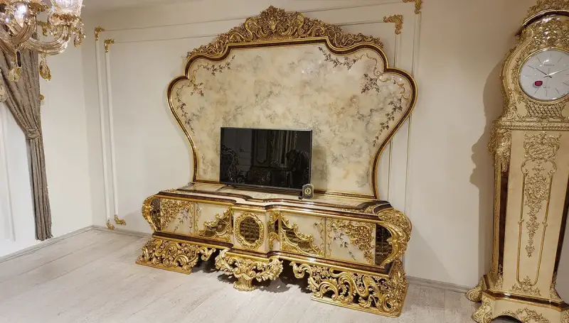 Hümeyra Gri Klasik Koltuk Takımı - 5