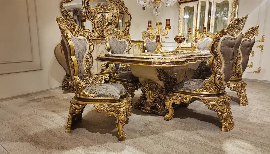 Hümeyra Gri Klasik Sandalye - 1